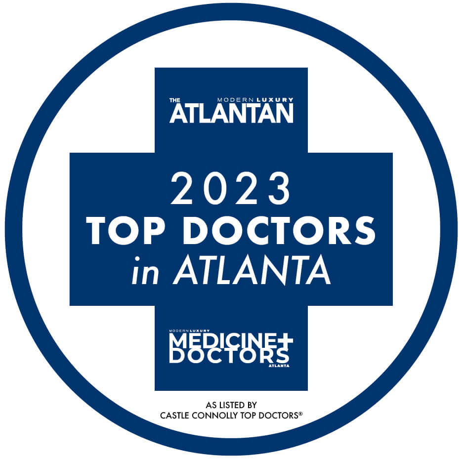 Atlantan 2023 Top Doctors in Atlanta award